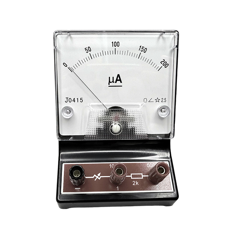 Instrumentos de enseñanza Circuito físico Equipo de experiencia DC Microammeter 200ua 