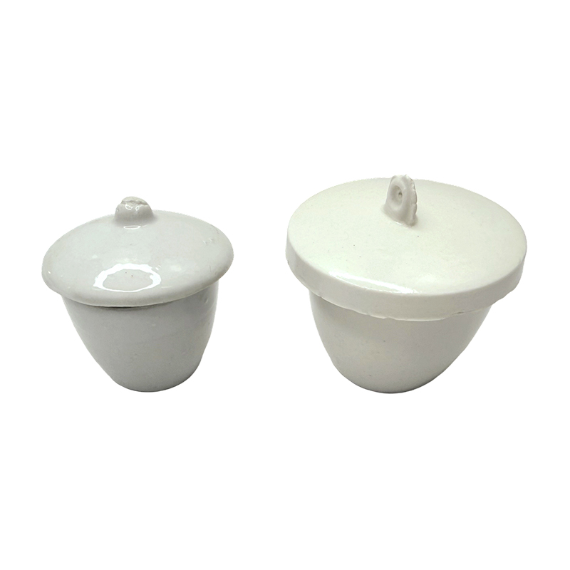 Laboratorio de porcelana química crisol / crisol de laboratorio