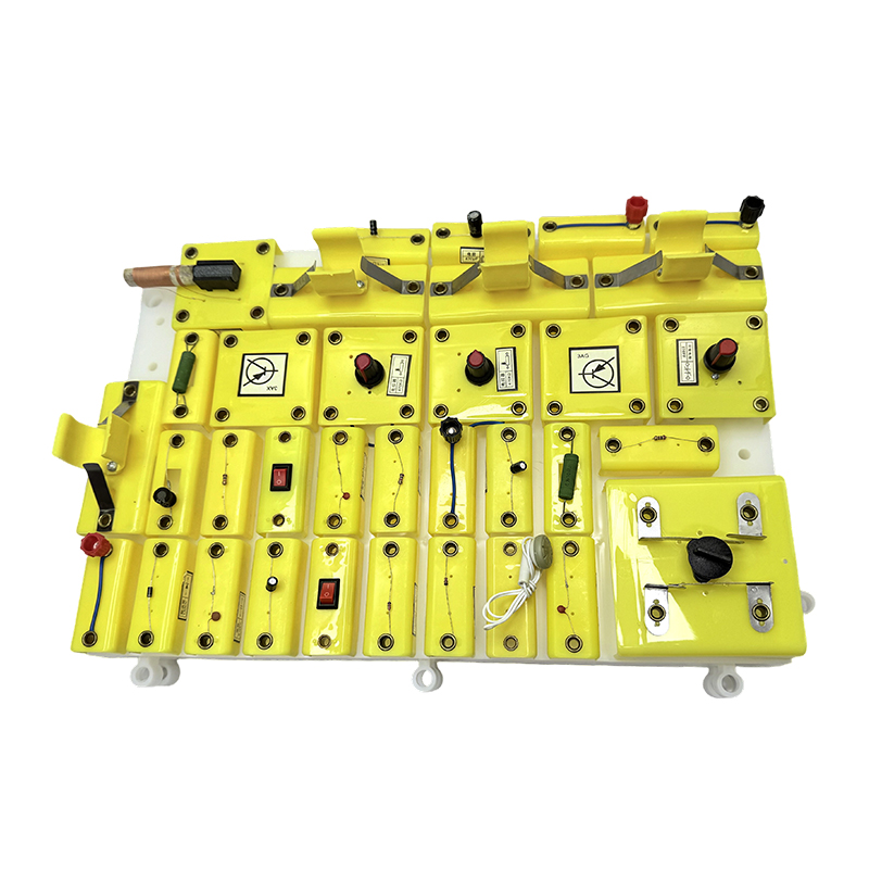 Experimento de ciencias de instrumentos de física de la escuela y kit de enseñanza Circuito de estudiantes de secundaria Junta de experimentos