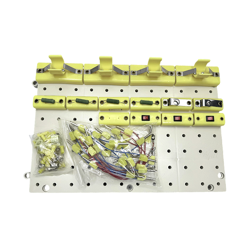 Experimento de ciencias de instrumentos de física de la escuela y kit de enseñanza Kit Junior High School Circuit Experiment Board