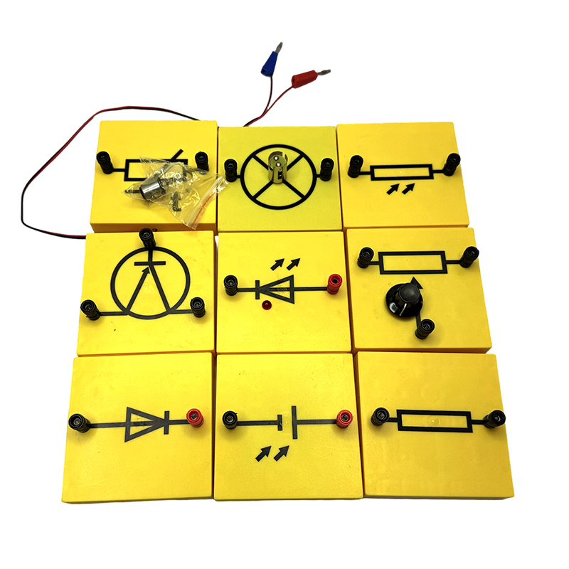 Demostrar el conjunto eléctrico 2 Equipo de enseñanza eléctrica