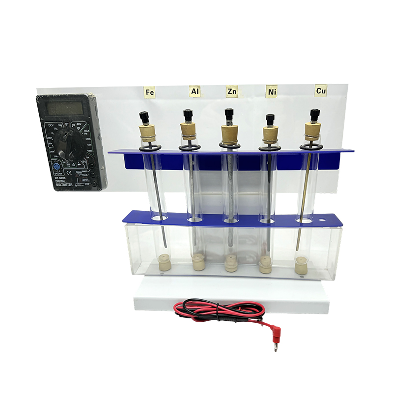 Educación escolar Electrólisis del instrumento del agua y el probador de conductividad de la solución