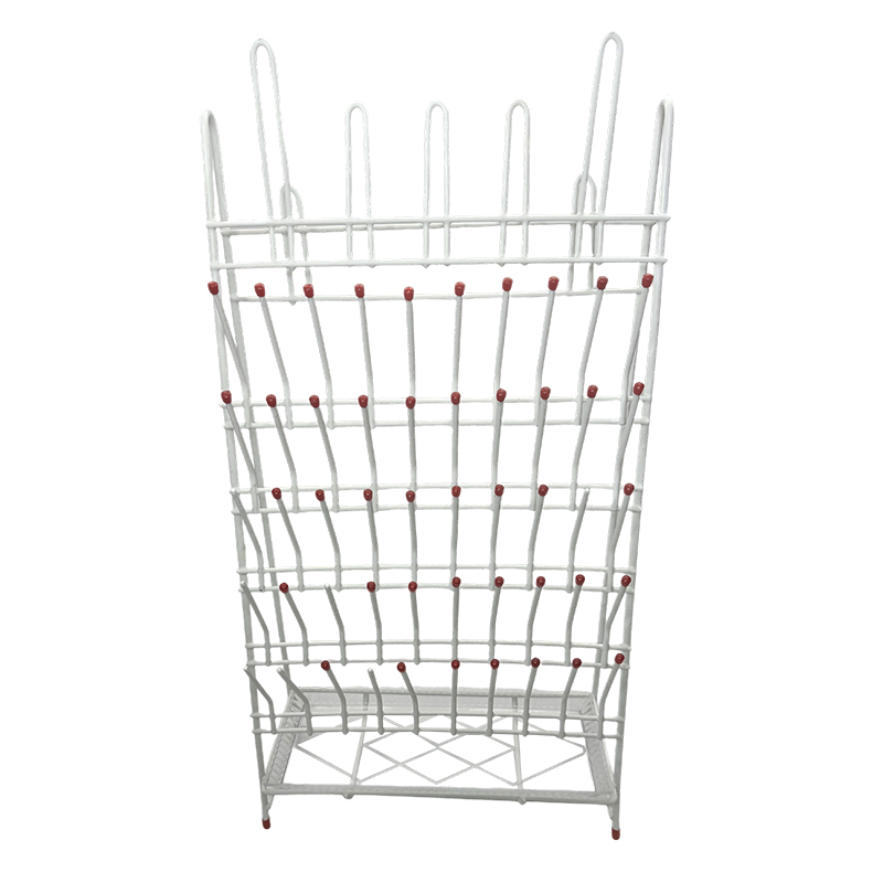 Rack de secado de laboratorio de química del tubo de ensayo