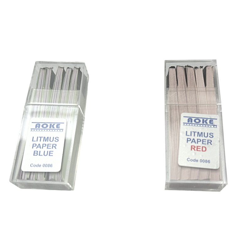 Papel de fuego azul rojo/instrumento químico 