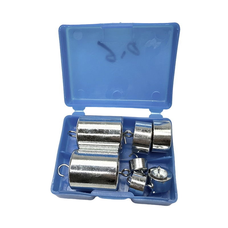 Conjunto de peso enganchado educativo （200g*2、50g*2、20g*2、10g*1）/Escuela Física Laboratorio de instrumentos Ciencias y kit de enseñanza