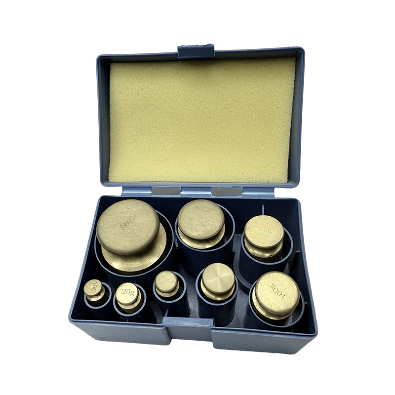 Conjunto de peso de cobre de 1000 g Corrección electrónica calibrada Corrección de la palma M2 Peso estándar/ Laboratorio de ciencias