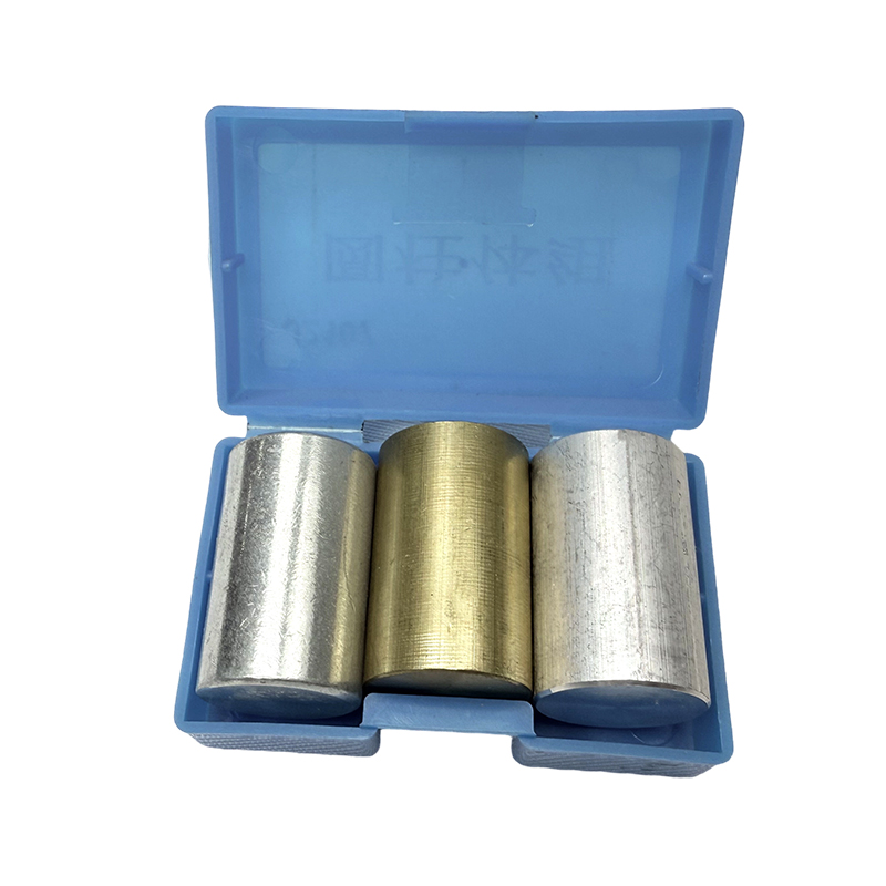 Educational School Lab Teaching Herramients Physics Densidad de la materia Dispositivo experimental Conjunto de cilindro sólido cúbico