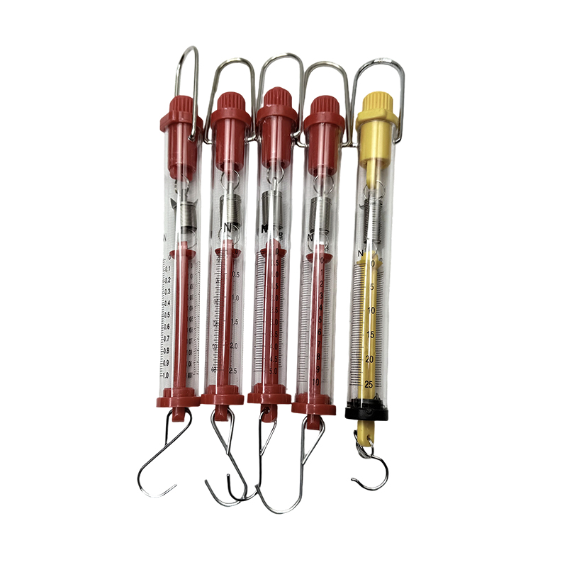 Laboratorio de física escolar Instrumento Ciencias Experimento de enseñanza Kit de educación 1N 2.5N 5N 10N 20N 30N 50N Dinamómetro de cilindro/dinamómetro cilíndrico