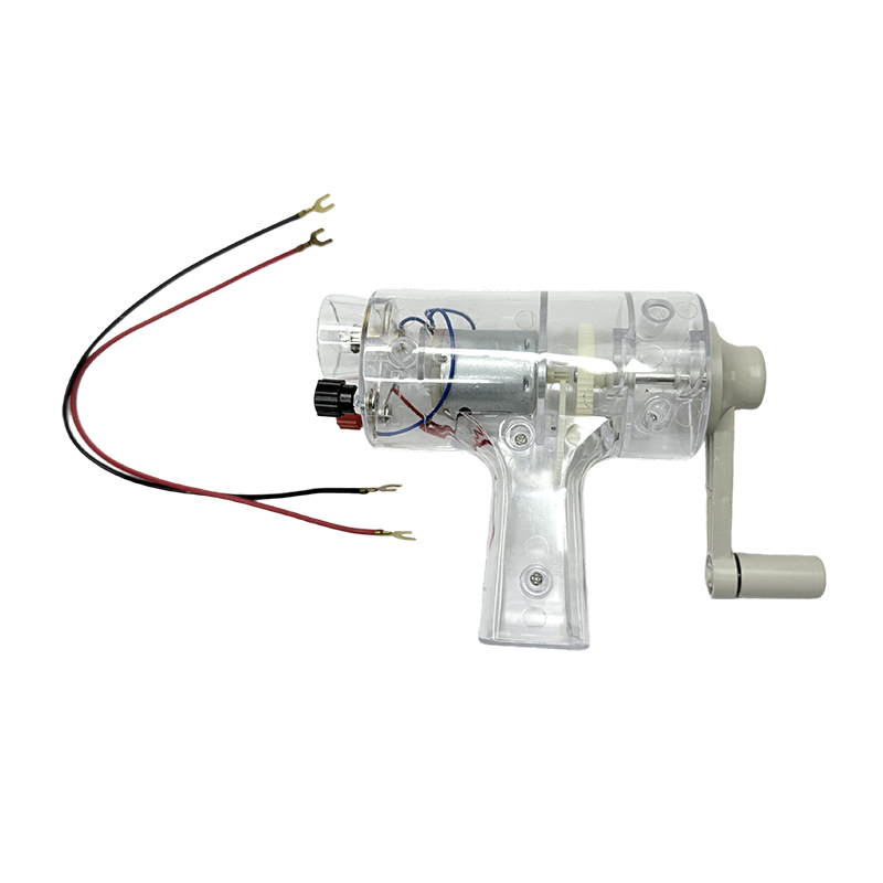 Equipo de laboratorio físico Generador de manivela de manivela Equipo de enseñanza de instrumentos de enseñanza