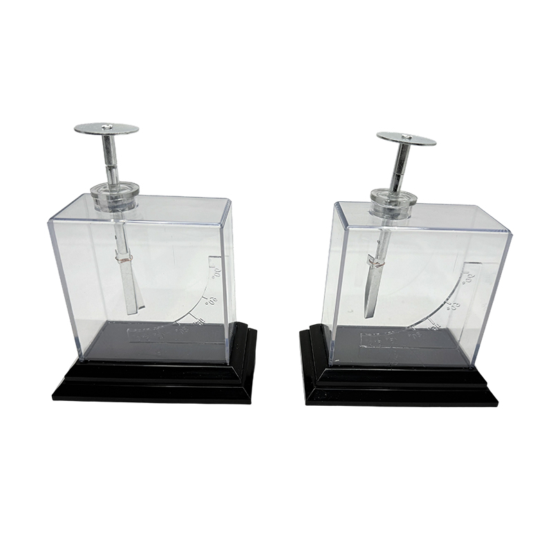 Electroscopio de aluminio para estudiantes, instrumentos de enseñanza física y electrónica Electrómetro/Experimento de ciencias de los instrumentos de física escolar y kit de enseñanza Electroscopio electroscopio electrostático físico