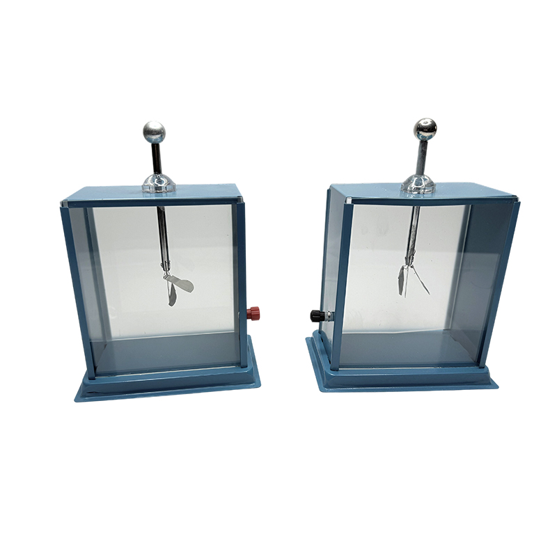 Electroscopio de aluminio para maestros, instrumentos de enseñanza física y electrónica Electrómetro/Experimento de ciencias de los instrumentos de física escolar y kit de enseñanza Electroscopio electroscopio electrostático físico