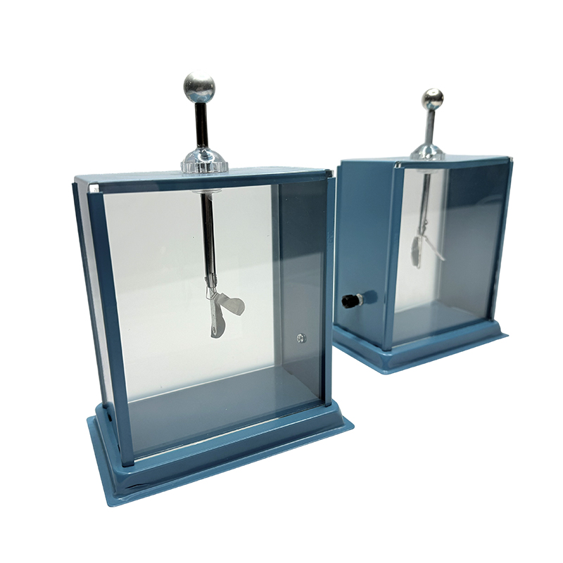 Electroscopio de aluminio para maestros, instrumentos de enseñanza física y electrónica Electrómetro/Experimento de ciencias de los instrumentos de física escolar y kit de enseñanza Electroscopio electroscopio electrostático físico Electroscopio de aluminio para maestros, instrumentos de enseñanza física y electrónica Electrómetro/Experimento de ciencias de los instrumentos de física escolar y kit de enseñanza Electroscopio electroscopio electrostático físico