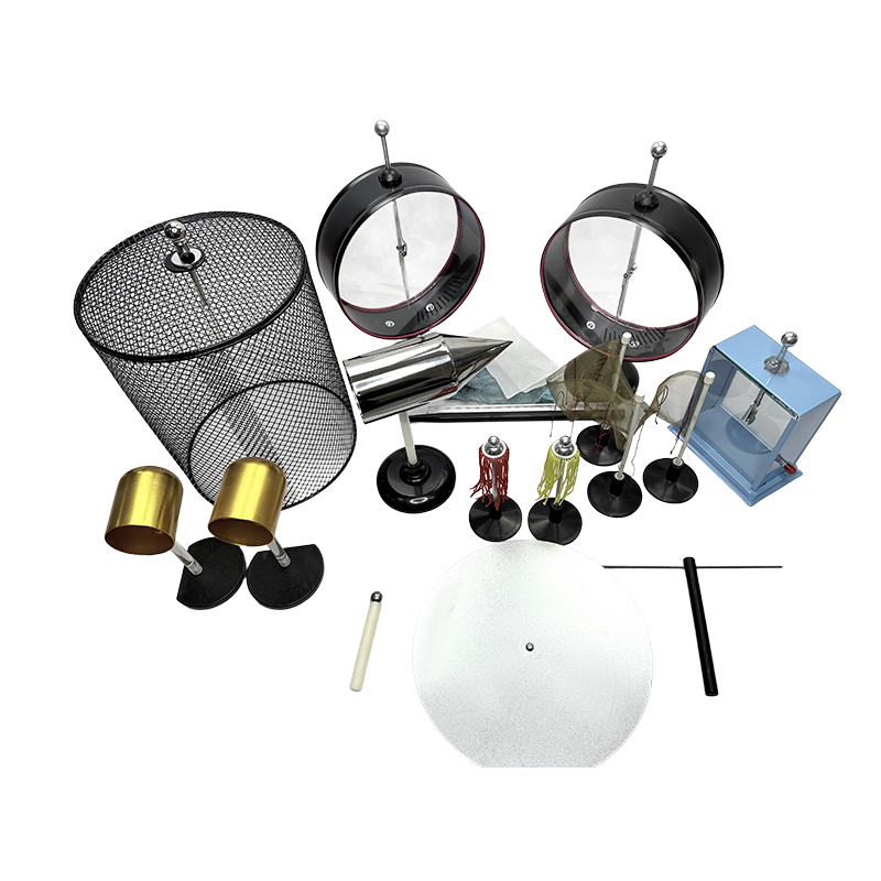 Kit de experimentos electrostáticos de laboratorio, Ayudas de aprendizaje de física