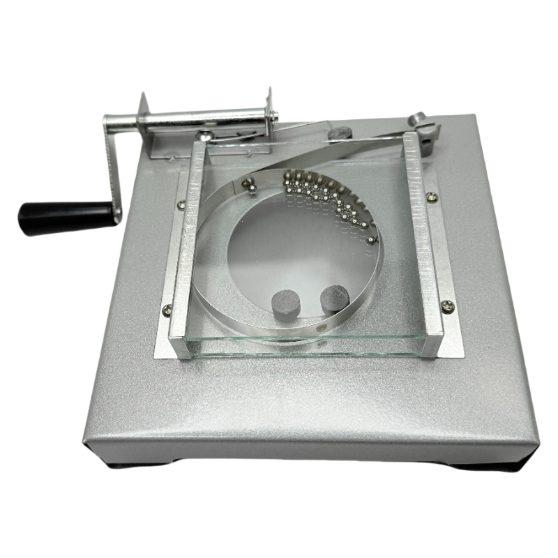 Instrumento de enseñanza física demostrador de simulación de movimiento browniano