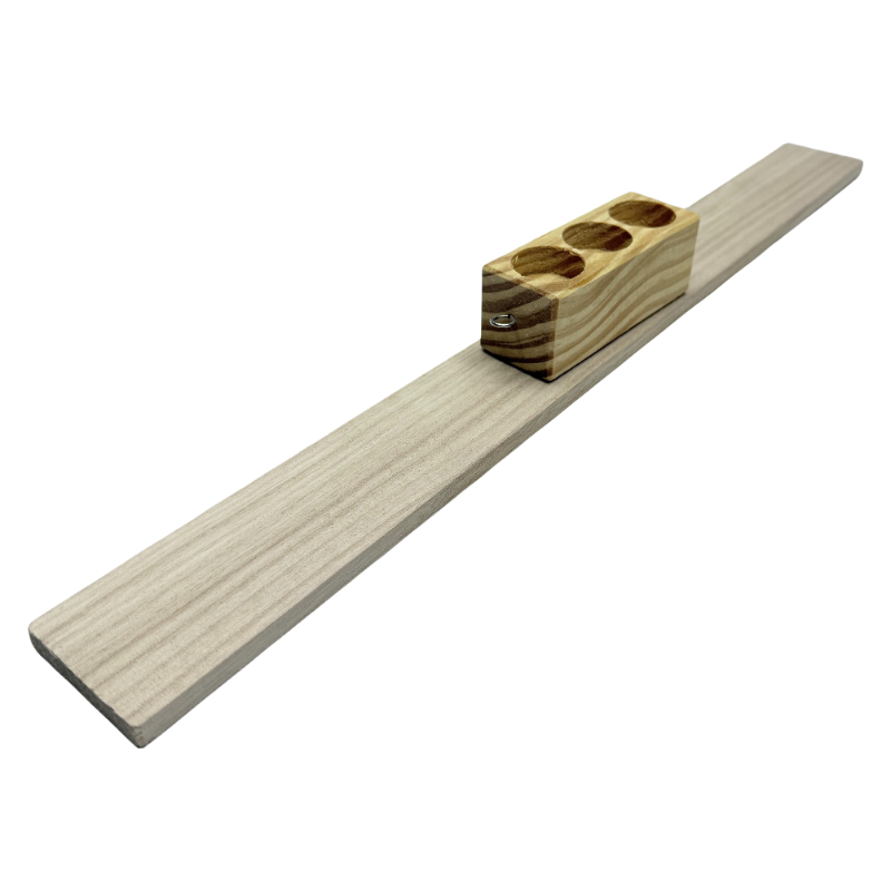 Tribómetro para instrumento de enseñanza física