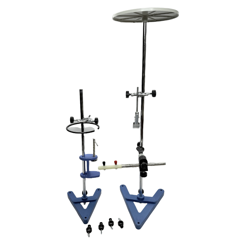 Soporte de prueba física Soporte de equipos de laboratorio de laboratorio de la escuela multiusos Soporte físico de laboratorio