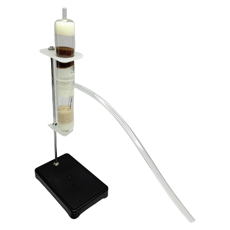 Aparato de experimento de intercambio iónico de demostración